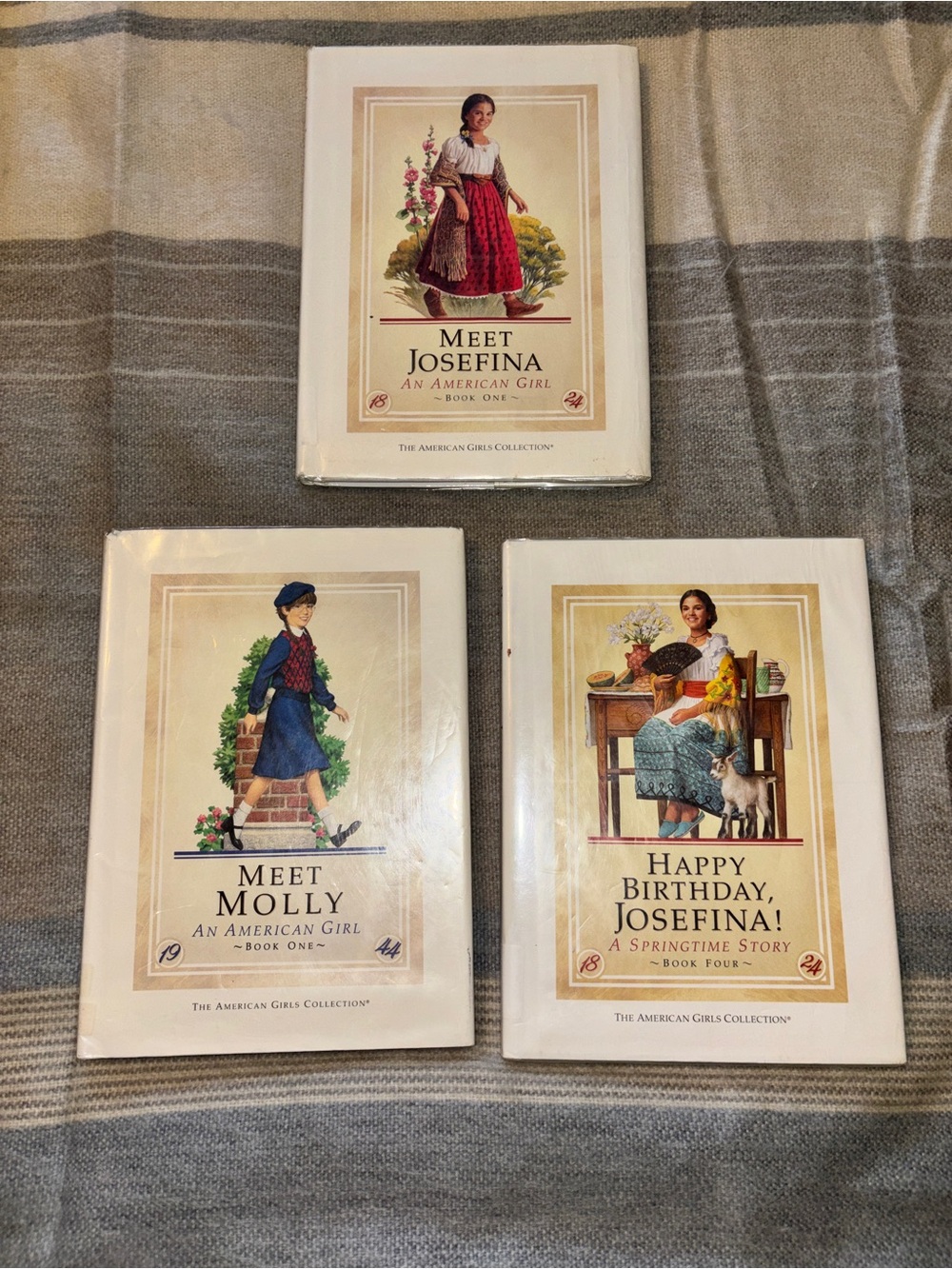 "American Girls Collection" hardback books set of 3 Josephina & Molly